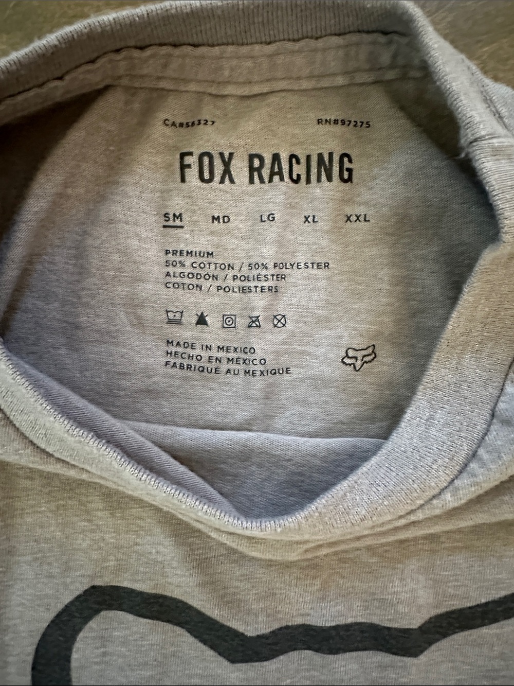 Fox Racing Tee, Size S. - Picture 3 of 7